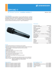 Sennheiser SKM 945 User's Manual