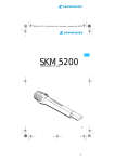 Sennheiser SKM 5200 User's Manual