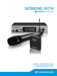 Sennheiser Microphone EW335G3 User's Manual