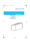 Sennheiser 1015-T User's Manual