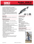 Senco DS300-AC User's Manual