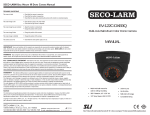 SECO-LARM USA SECO-LARM EV-122C-DXB3Q User's Manual