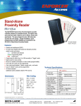 SECO-LARM USA PR-112S-A User's Manual