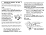 SECO-LARM USA ENFORCER 190 User's Manual