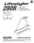 Sears Lifestyler 831.298&50 User's Manual