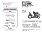 Sears 917.28008 User's Manual