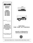 Sears 583.3565 User's Manual