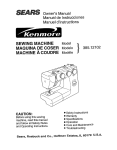 Sears 38512102 User's Manual