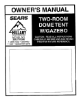 Sears 308.70109 User's Manual