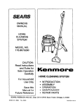 Sears 175.867029 User's Manual