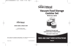 Seal-a-Meal VSA3-R User's Manual