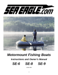 Sea Eagle Boats SE-6 User's Manual