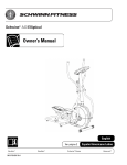 Schwinn A40(2011 model) Owner's Manual