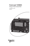 Schneider Electric ION8800 User's Manual
