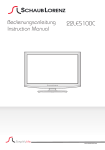 Schaub Lorenz 22LE-5100C User's Manual