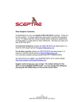 Sceptre Technologies E195 User's Manual