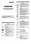 Sanyo Xacti VPC-WH1YL User's Manual