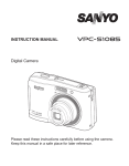 Sanyo VPC-S1085 User's Manual