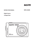 Sanyo VPC-S1070 User's Manual