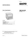 Sanyo VMC-8613B User's Manual