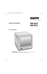 Sanyo VMC-8613 User's Manual