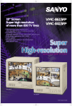 Sanyo VMC-8415FP User's Manual