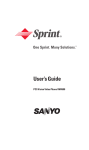 Sanyo VM4500 User's Manual