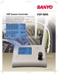 Sanyo VSP-9000 User's Manual