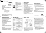 Sanyo VDC-D1585VP User's Manual