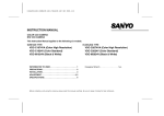 Sanyo VDC-C1074VA User's Manual