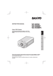 Sanyo VCC-N4598PC User's Manual
