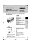 Sanyo VCC-HD4000 User's Manual