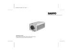 Sanyo VCC-5984 User's Manual