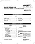 Sanyo STW-2 User's Manual