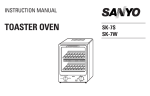 Sanyo SK-7W User's Manual