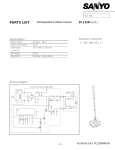 Sanyo SC-JS2B User's Manual