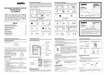 Sanyo Refrigerator SR-S155SBP-H User's Manual