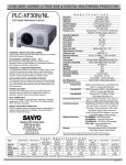 Sanyo PLC-XF30N User's Manual
