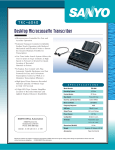 Sanyo TRC-6040 User's Manual