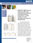 Sanyo MDF-136 User's Manual