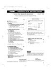 Sanyo KS1872 User's Manual