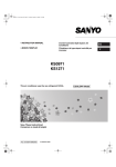 Sanyo KS1271 User's Manual