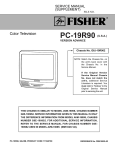 Sanyo Fisher PC-19R90 User's Manual