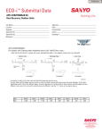 Sanyo APR-CHRZP900BAB User's Manual