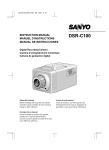 Sanyo DSR-C100 User's Manual