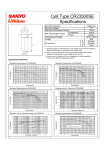 Sanyo CR23500SE User's Manual