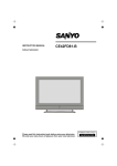 Sanyo CE42FD81-B User's Manual