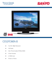 Sanyo CE52FD86N-B User's Manual