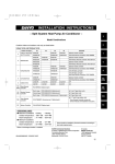 Sanyo C4272R S/C User's Manual