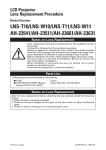 Sanyo AH-23511 User's Manual